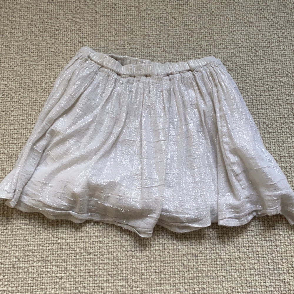 Cute Silver and white skirt